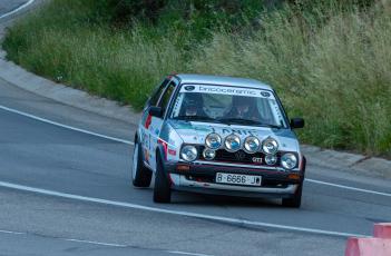 Jordi Ventura-Josep Autet (Volkswagen Golf GTI). Legend Les Corbes 2019 (Foto: Letsfilm Studio)